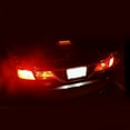 2X 7443 Led Strobe Flashing Blinking Brake Tail Light Parking Safety