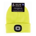 thumbnail image 2 of Adults Winter Knit Neon Beanie Hat with LED Glowing Light Torch, 2 of 2