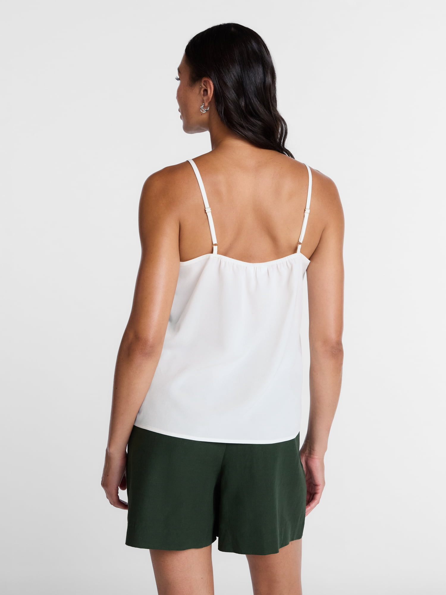 Time and Tru Embroidered Cami, Size XS-XXXL