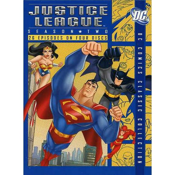Justice League of America: Season 2 (DVD), Warner Home Video, Animation