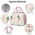 thumbnail image 4 of Womens Pioneer Flower Floral Print Pattern Lunch Box for Work,Insulated Lunch Bag for Women,Loncheras Para Mujer,Leakproof Adult Lunch Bag for Work,Beach,Travel,Picnic,Camping, 4 of 7
