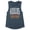 Antique Denim, variant on Thanksgiving Chillin' With My Turkeys Women's Muscle Tank Large Antique Denim