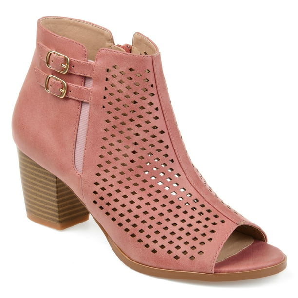 Brinley Co. - Comfort Womens Heeled Booties - Walmart.com - Walmart.com