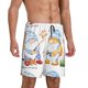 thumbnail image 2 of Fotbe Gnome Camping Fishing Pantalones Cortos de Pijama para Hombre, Ropa de Dormir, Pantalones de Pijama Cortos para Hombre-X-Large, 2 of 6