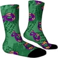 thumbnail image 6 of LSQii Fun Socks for Women Cozy Breathable Printed Cotton Knitted Fashion Novelty Crazy Mid Calf Sports Socks Gifts Carnival Hot Pink, 6 of 7
