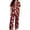 d-959Red440, variant on MEZZALL Women Halloween Cartoon Print Pajama Set Lapel Collar Button Closure Short Sleeve Top With Long Pants Loungewear Sleep Set For Holiday Versatile 2 Piece Pjs