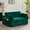 Green, variant on Modern Sleeper Bed, High Foam, 4 Plastic Legs Adjustable Pine Wood Type, Foam Filler, For Bedroom Luxury