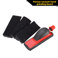 thumbnail image 3 of 70x198mm Vacuum Sanding Block 5Pcs Set Vacuuming Sanding Disc Holder Sandpaper 4Pc Backing Polishing Pad, 3 of 7
