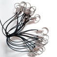 thumbnail image 2 of Inteprter Cordón de teléfono de nailon y metal resistente y duradero negro para una correa de cordón con cierre de langosta fácil Relojes inteligentes, 2 of 6