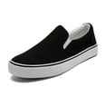 thumbnail image 5 of Low-Top Slip Ons Women's Fashion Sneakers Casual Canvas Sneakers for Women Comfortable Flats Breathable Padded Insole Slip on Sneakers Women Low Slip on Shoes, 5 of 6