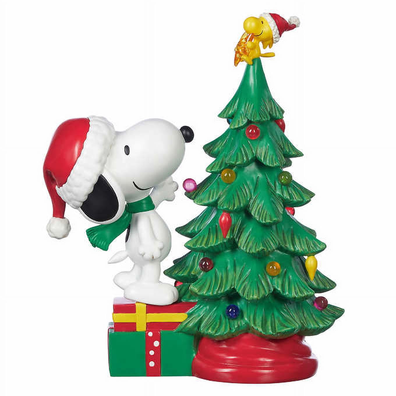 スヌーピー クリスマスツリー SNOOPY（スヌーピー） ピーナッツ PVCツリー ピンク・レッド