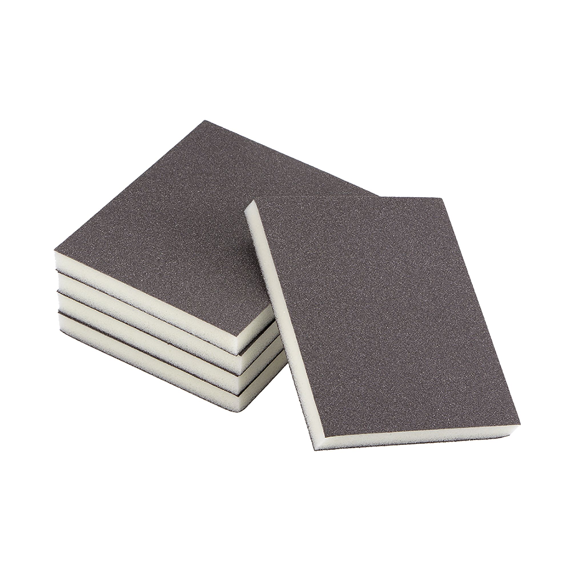 Sanding Sponge Sanding Block Pad 100 Grit 4.7inch x 3.9inch x 0.5inch