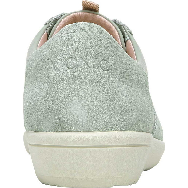 Vionic Womens Karigan Leather Lifestyle Athletic and Training Shoes
