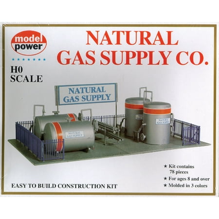 Gas Module - Model Power 417 HO Scale Natural Gas Supply Co. Building Kit
