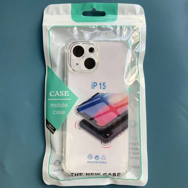 Funda para teléfono anticaída de cuatro esquinas con lente de cobertura total para colchón de aire