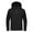 Black, variant on cllios Men's Lightweight Rain Jacket Removeable Hood Waterproof Windbreaker with Zipper Pockets Soft Shell Jackets Big and Tall Casual Jackets for Men