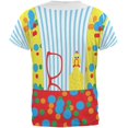 thumbnail image 2 of Halloween Clown Costume All Over Adult T-Shirt - 2X-Large, 2 of 2