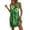 Green, variant on Yertdoel Summer Dresses for Women 2026 Fashion Printed V Neck Sleeveless Midi Dress with Pockets Beach Cozy Casual Sundress