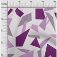 thumbnail image 2 of oneOone Rayon Purple Fabric Geometric Craft Projects Decor Fabric Printed By The Yard 56 Inch Wide, 2 of 4