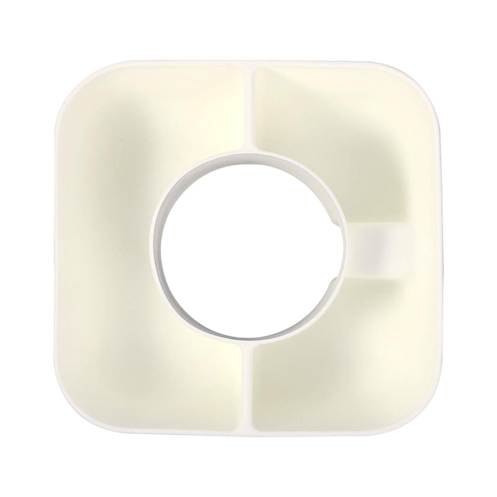 TOWED22 Snack Bowl For Cup Silicone Snack Platter With Lid Tumbler Snack Tray Reusable Snack Container For Cup 40oz