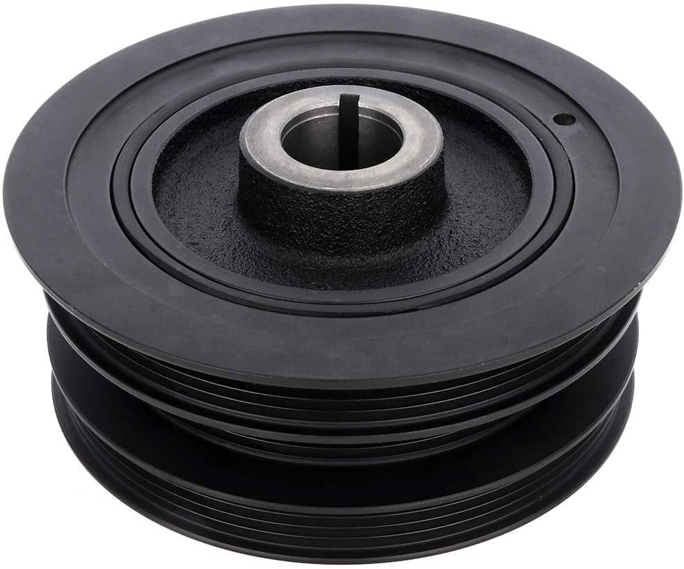 CCIYU Harmonic Balancer Belt Drive Pulley Fit For 19992004 for Nissan