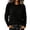 Black, variant on Oversized Sweaters for Women Crewneck Long Sleeve Casual Pullover Plus Size Trendy Outfits for Fall Winter(Light Blue,Small)