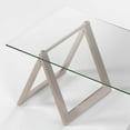 thumbnail image 5 of Evelyn&Zoe Modara 46" Wide Rectangular Coffee Table, Satin Nickel, 5 of 6
