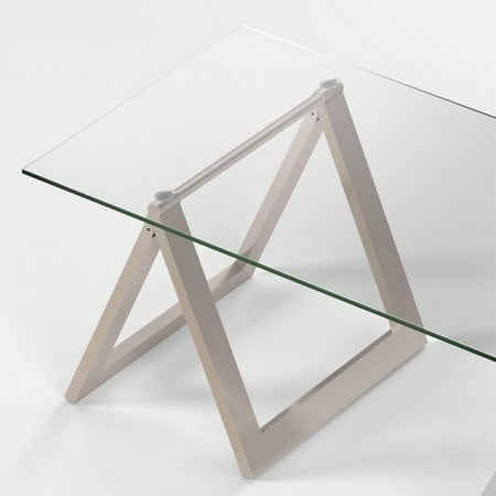 Camden&Wells - Modara Coffee Table - Satin Nickel