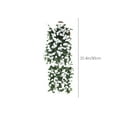 thumbnail image 3 of Artificial Hanging Basket Wall Decor Realistic Fake Plants for Indoor Home Kitchen Office Polyester Hanging Flower Arrangement with Adjustable Height 35 Inch Greenery Decor, 3 of 6