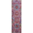 thumbnail image 2 of Addison Rugs Mayfield Premium Machine Washable Traditional Panel Pink Runner Rug, 2'3" x 7'6", 2 of 5
