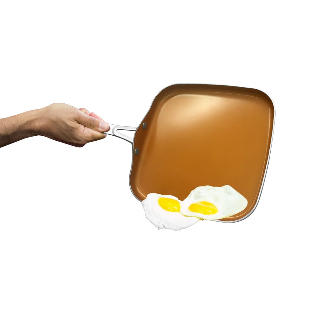 Gotham Steel Nonstick Griddle Pan 10.5 inch Griddle Perfect for