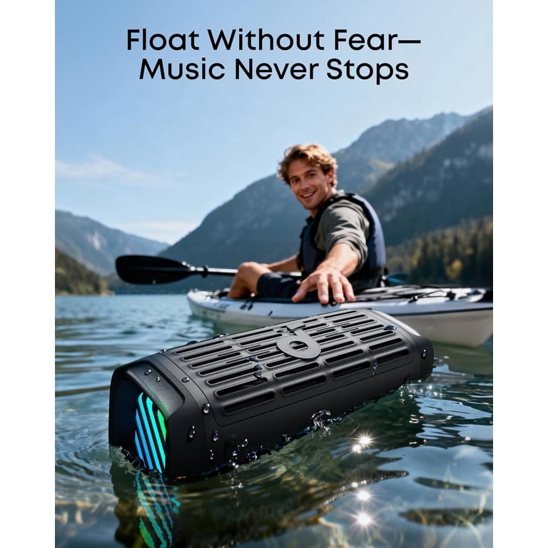 Soundcore Boom 3i by Anker, Compact Outdoor Speaker, IP68