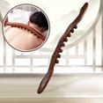 thumbnail image 4 of Rodillo de madera pa , herramienta de corporal pa Mrón Zulema Raspado Gua Sha, 4 of 8