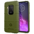 thumbnail image 1 of Case for Motorola One Zoom, Nakedcellphone [Olive OD Green] Special Ops Tactical Armor Rugged Shield Phone Cover [Anti-Fingerprint, Matte Textured] for Motorola One Zoom (XT2010), 1 of 7