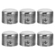thumbnail image 1 of GOOHOCHY 6 tapones metálicos para barras de cortina., 1 of 8
