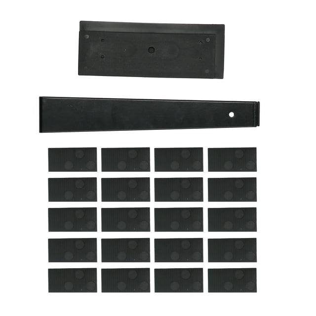 Flooring Tool, Durable Floor Accessory Floor Install Kit Black With 20 Spacers Tapping Block For Laminate Flooring For Hardwood Flooring