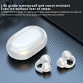 thumbnail image 5 of Wireless Earbuds, Hwkond Wireless Bluetooth Earphone Earclip With Built-in Battery For 50 Hours And Long Battery Life IPx6 Sports Wearable Earphones, White, Up to 60% Off, 5 of 8