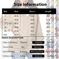 thumbnail image 3 of Resicozy Womens Zip Up Hoodies 2026 Long Sleeve Fall Winter Oversized Sweatshirts Zipper Oversized Cute Jackets with Pocket Sky Blue S, 3 of 4