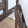 thumbnail image 6 of Max & Lily Loft Bed, Low Solid Wood Twin Loft Bunk Beds for Kids with Ladder and Curtain, 6 of 11