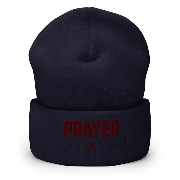 Prayer I Cuffed Beanie