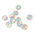 thumbnail image 2 of Ccdes Cat Interactive Toy,10pcs Plush Cat Toy Balls Colorful Soft Elastic Interactive Pet Kitten Chewing Toy For Indoor,Colorful Cat Toy Ball, 2 of 8
