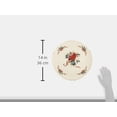 thumbnail image 2 of Lenox Plateau Rond de Salutations d'Hiver, Ivoire, 2 of 6
