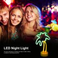 thumbnail image 3 of Lampara Letrero de neón Luces LED Letreros de marquesina decorativa Luz con base (Coco) Likrtyny Lámpara, 3 of 8