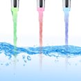 thumbnail image 1 of Mistaha LED Water Light Water Stream RGB Colors Changing Temperature Control Water Tap for Kitchen Bathroom, 1 of 8