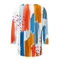 thumbnail image 5 of Pompotops T-shirt à Manches Courtes Col Rond Mode Été pour Femmes Liquidation, 5 of 5