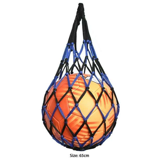 Bolsa De Red La bola lleva bolsas de almacenamiento de nailon con red de malla para voleibol baloncesto fútbol fútbol Sywqhk Para Estrenar