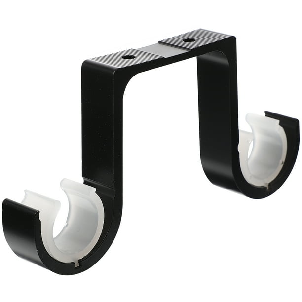 Cortina montada en el techo Soporte de aluminio de aluminio Cortina doble soporte