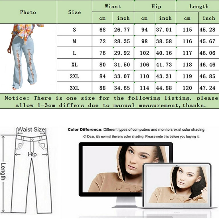 Womens Jeans Buttons Mid Waist Denim Classic Hole Female Clothes Spring  Summer Comfy Leisure Loose Daily Simple Beach Style Ladies Jeans