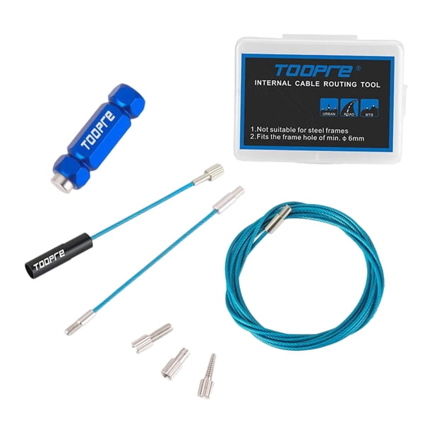 Herramienta de enrutamiento de cables Juego de ciclismo Carcasa de guía reemplazable de aleación de aluminio Estándar Zulema Guía de cable interno de bicicleta