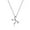 A-Silver, variant on Solid 925 Sterling Silver CZ Bow Choker Necklace for Women Teens Crystal Bow Pendant Necklace